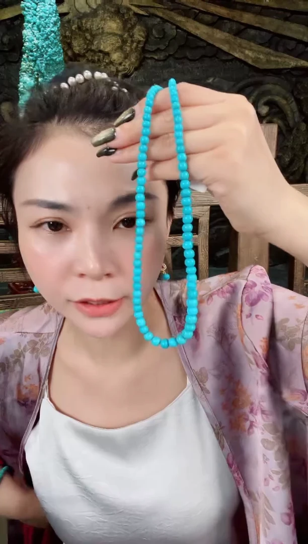 未镶嵌绿松石项链发货一件