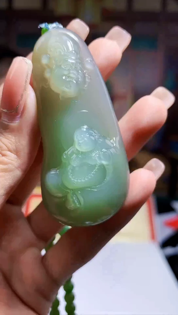 定制和田玉boss天然和田玉（拍一发一）