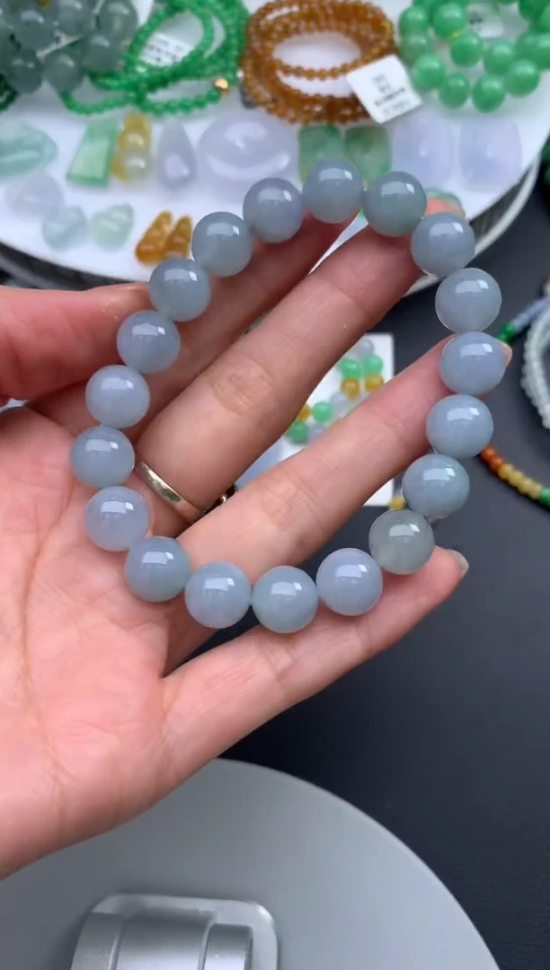 未镶嵌手串翡翠翡翠