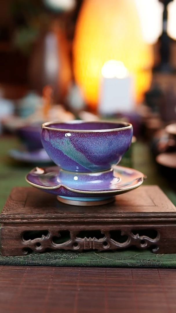 泡泡盏 套装 仿宋 钧瓷