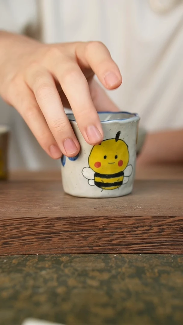 摆件泥垚手作 景德镇手工手绘器物