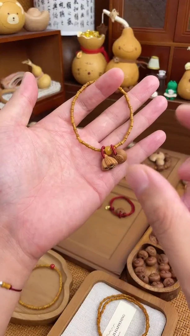 竹节手串一物一拍好运连连款