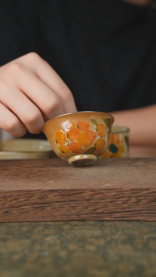 摆件泥垚手作 景德镇手工手绘器物