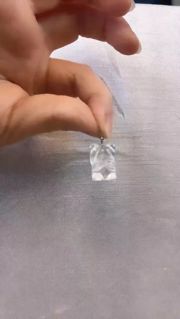 滴流未镶嵌水晶水晶滴流