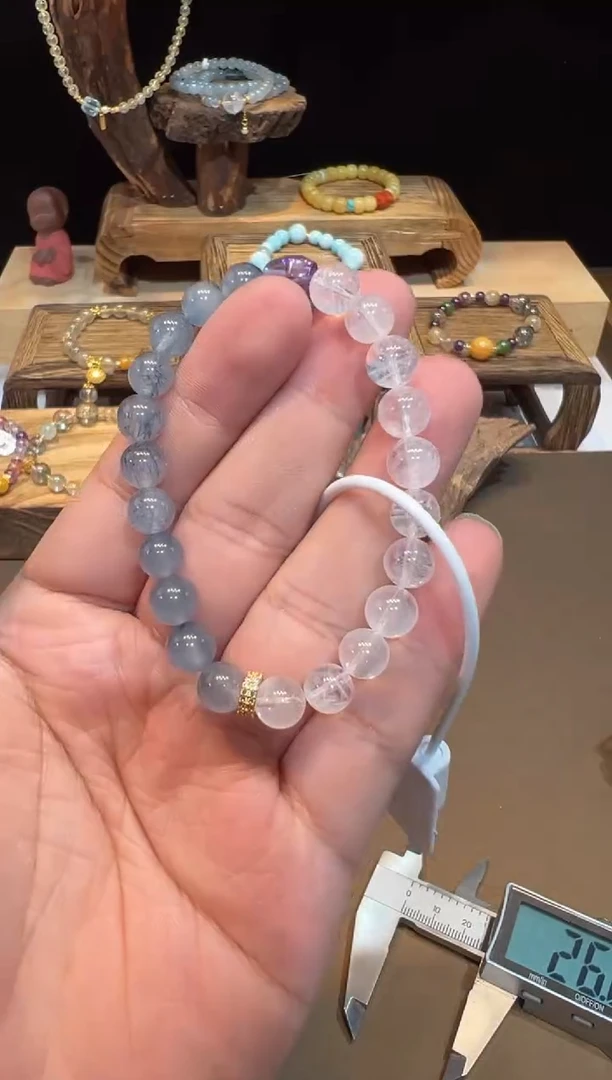 水晶手链未镶嵌手饰@@F5254