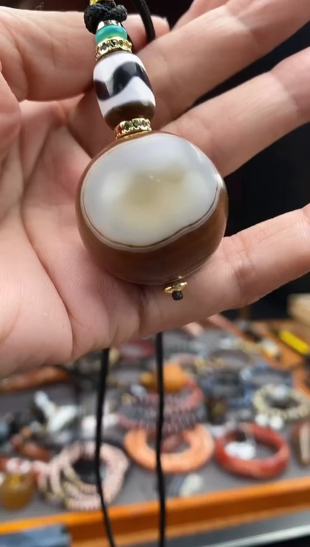 未镶嵌颈饰玛瑙/玉髓 -0922-144 Y多样性发
