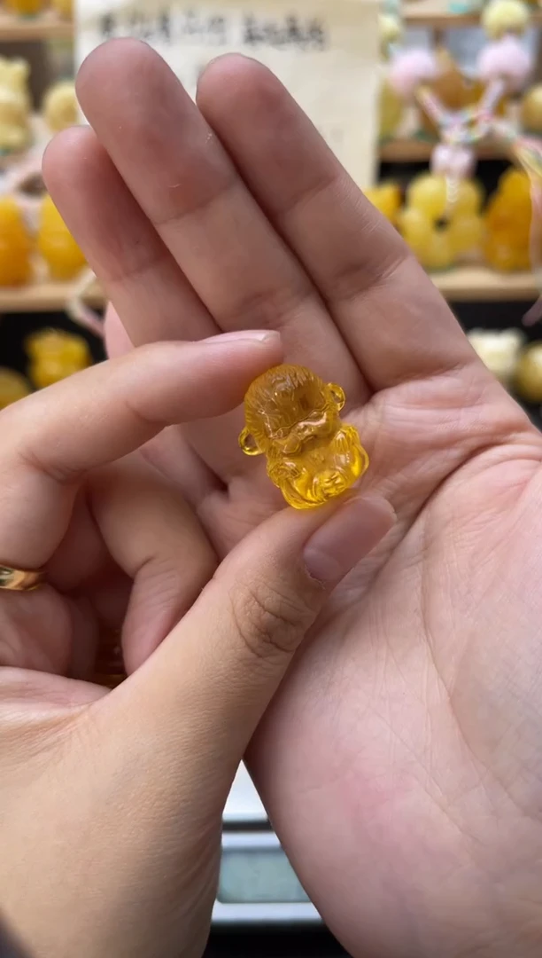 琥珀未镶嵌珠宝奇石116琥珀蜜蜡微瑕