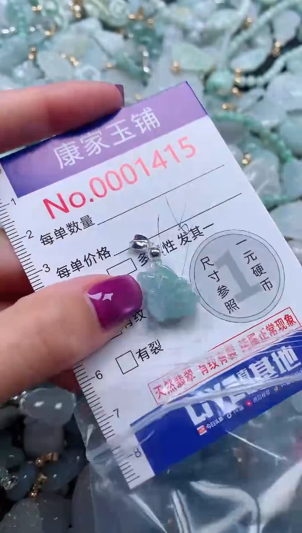 颈饰未镶嵌翡翠1415