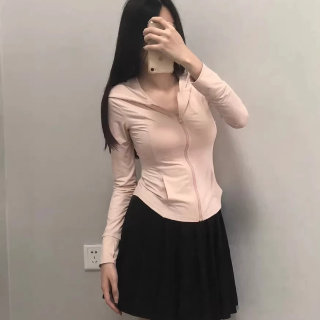 阿明小ye修身连帽防晒服