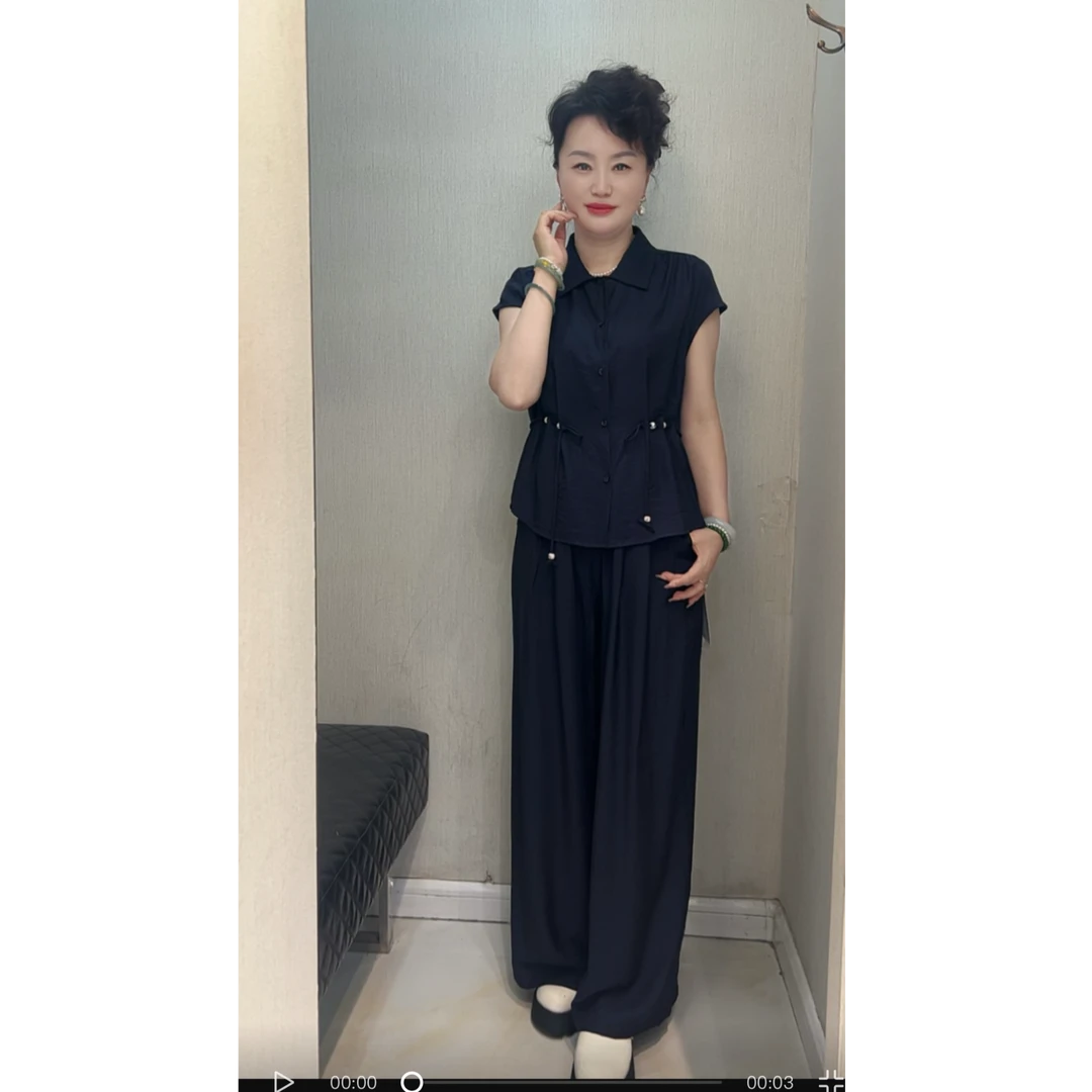高端优雅时尚休闲新款两件套套裙9852显瘦气质