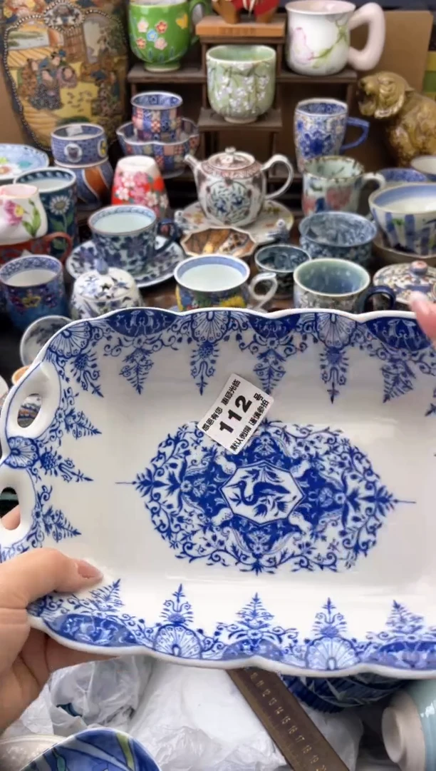 瓷片鸽*112号六六工艺品瓷器
