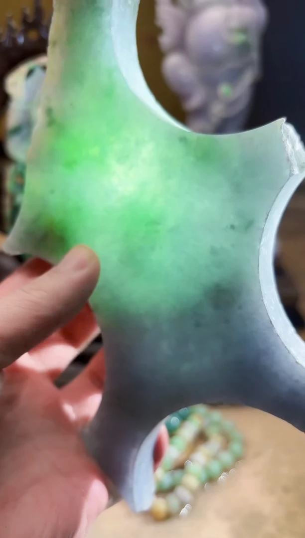 未镶嵌挂件翡翠A货张麦9855