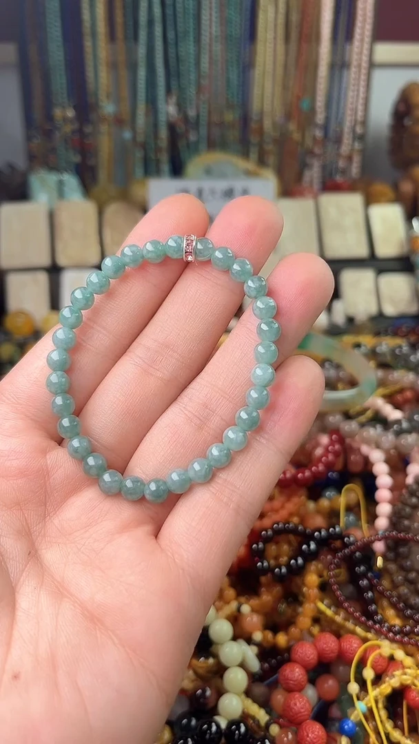 【闪购商品】翡翠手链未镶嵌（一物一件）5057