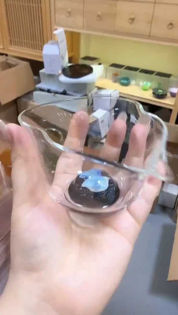 蓝色水母公道杯