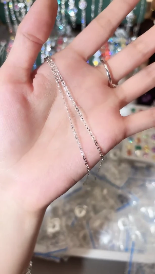 非金属合成立方氧化锆素链猪鼻子链买一送一