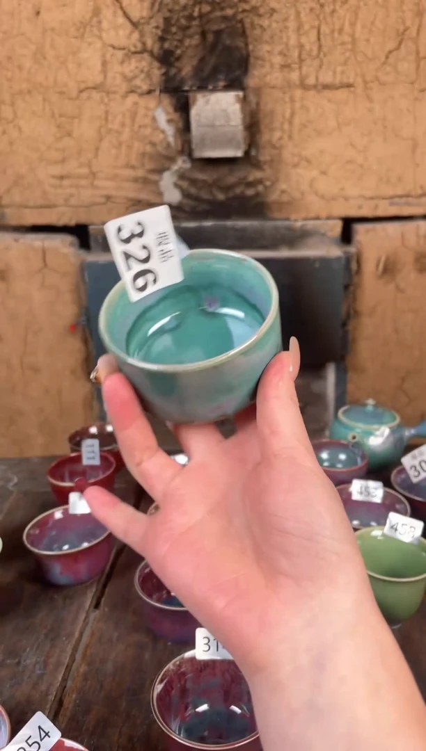 【闪购商品】摆件钧瓷窑变精品茶器