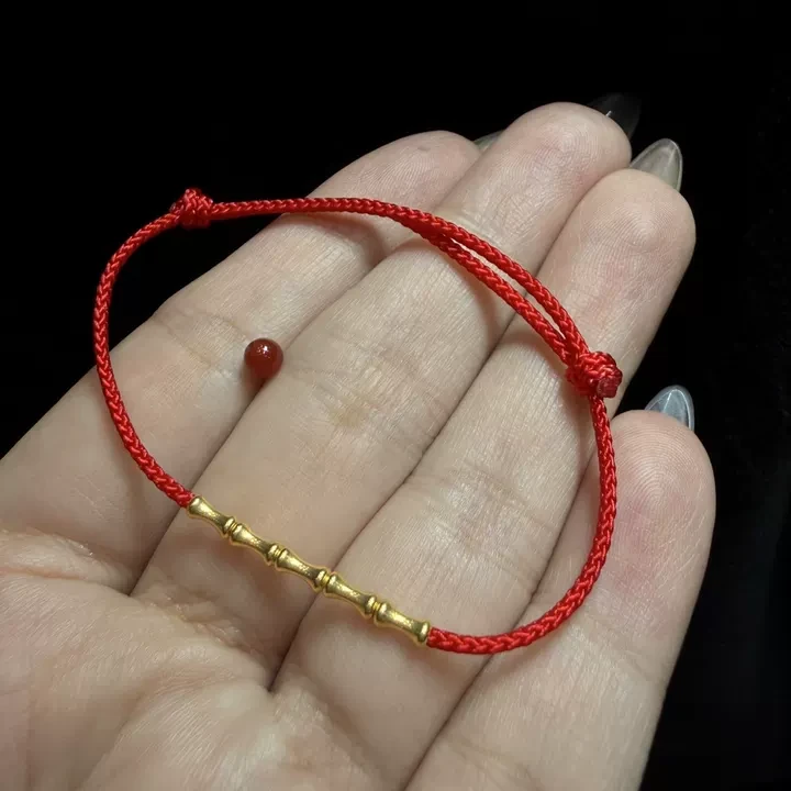 18k玛瑙手绳18k玛瑙手绳