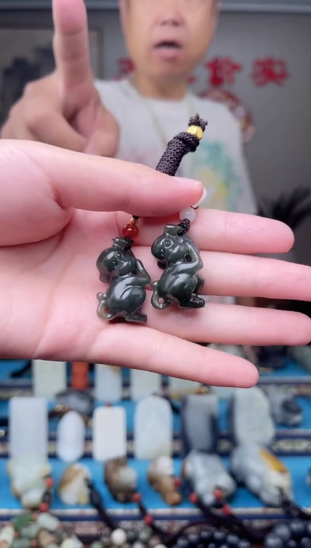 和田玉未镶嵌挂件1多样性发 拍一发一