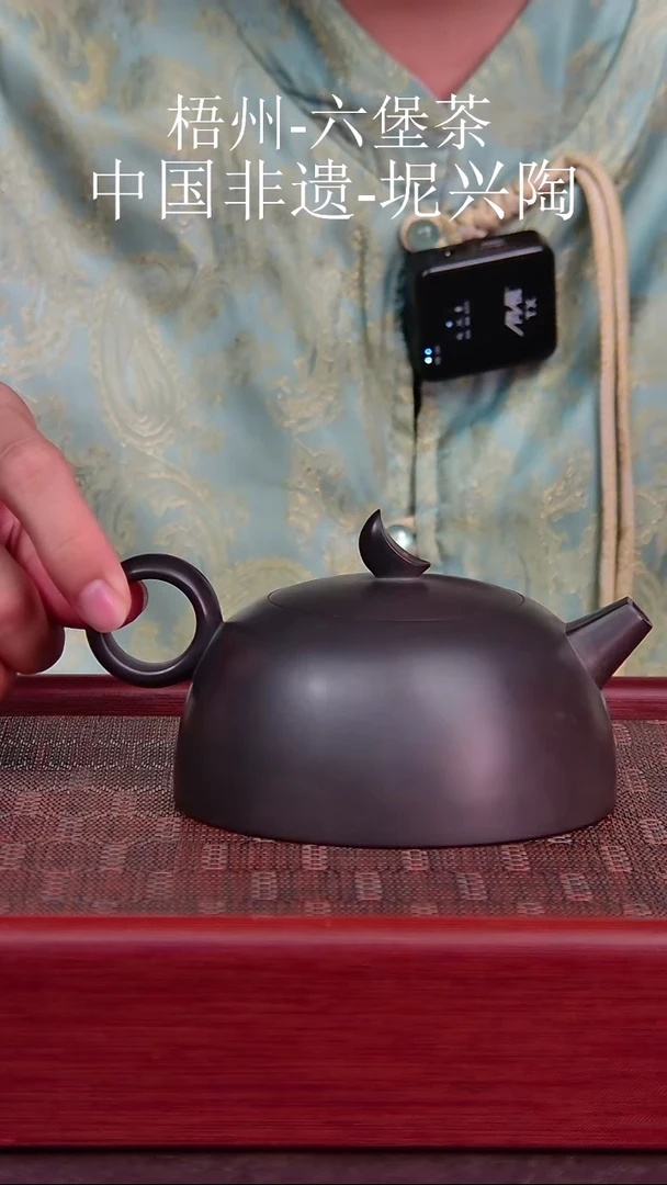 坭兴陶日月同辉壶