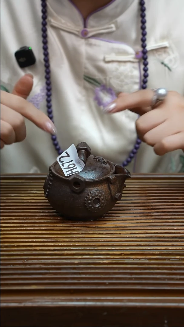 万古烧粗陶手工茶具