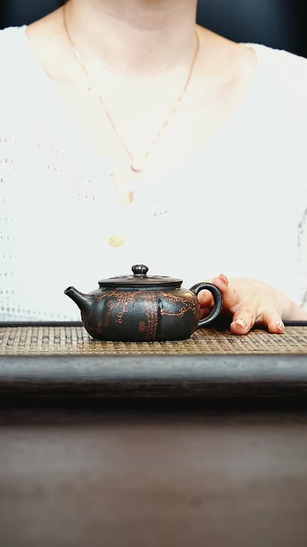 茶壶紫砂宜兴紫砂壶          26（底槽青柴烧