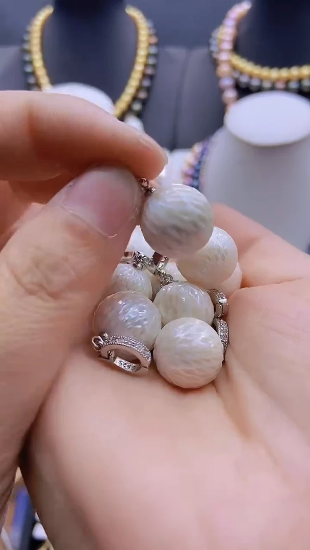 未镶嵌淡水珍珠原创设计1