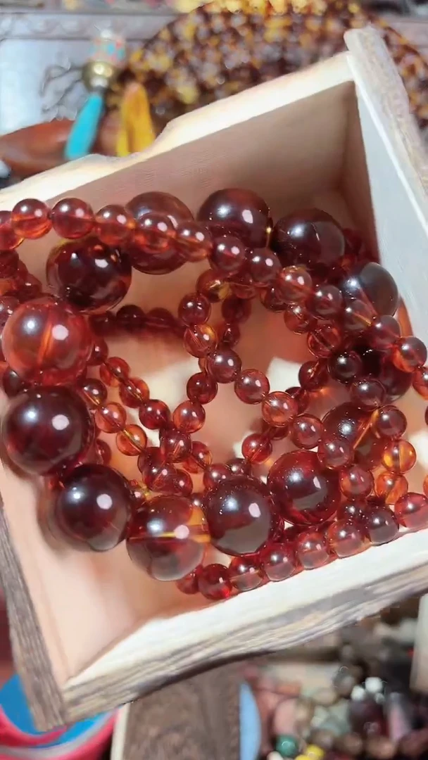 【闪购商品】蜜蜡手链未镶嵌浩最帅哈哈哈哈哈哈哈