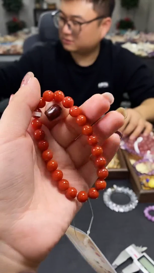 未镶嵌手串南红玛瑙手串740