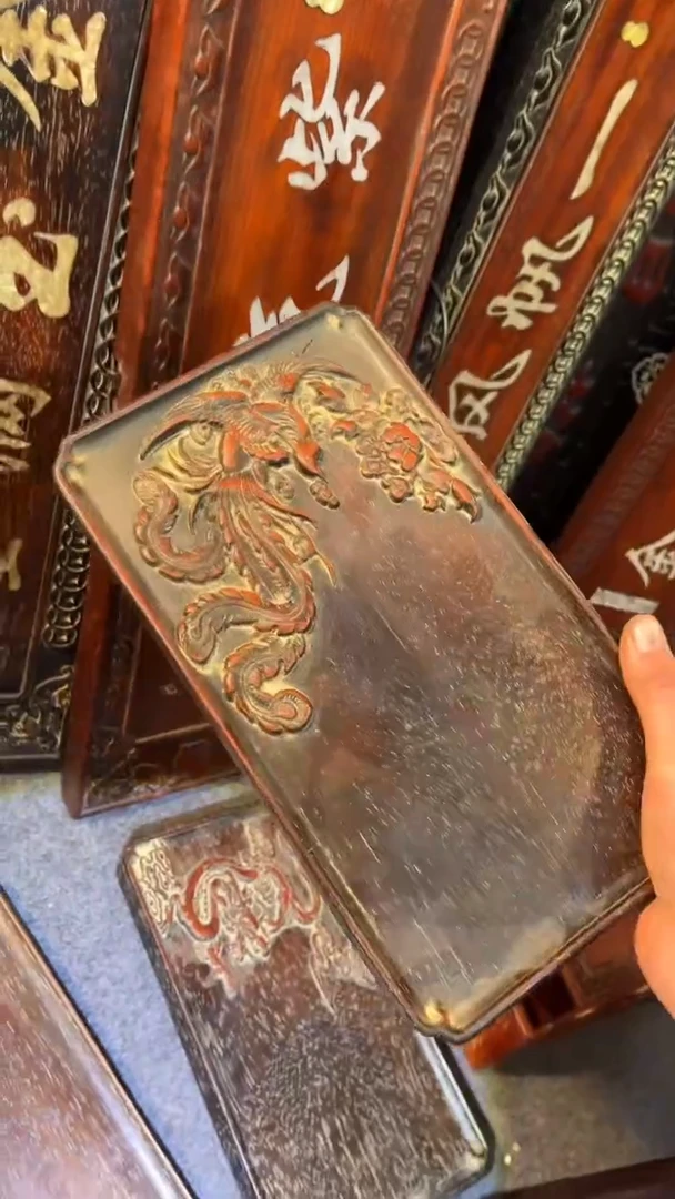 【闪购商品】非洲紫檀（红花梨）赏盘