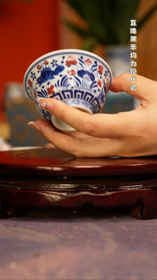 景德镇手工手绘陶瓷杯