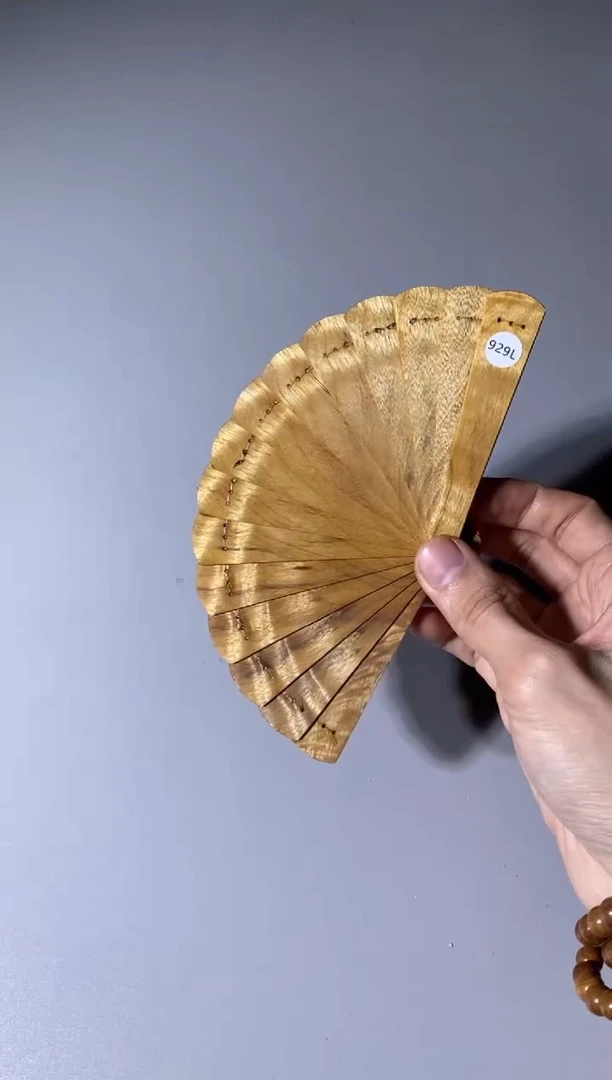 【闪购商品】金丝楠929号10cm金丝楠迷你扇