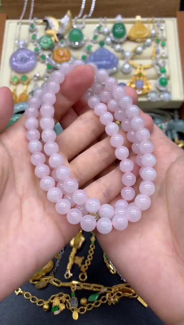 翡翠未镶嵌颈饰155-中国好珍宝