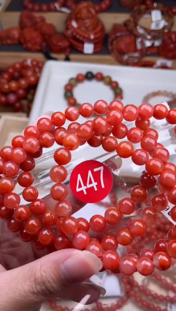 【闪购商品】南红玛瑙珠宝奇石未镶嵌447-7+