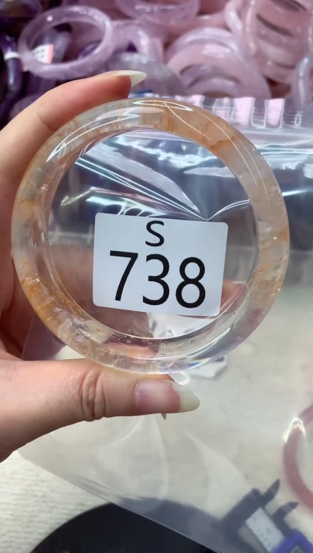 未镶嵌手镯水晶S738-62