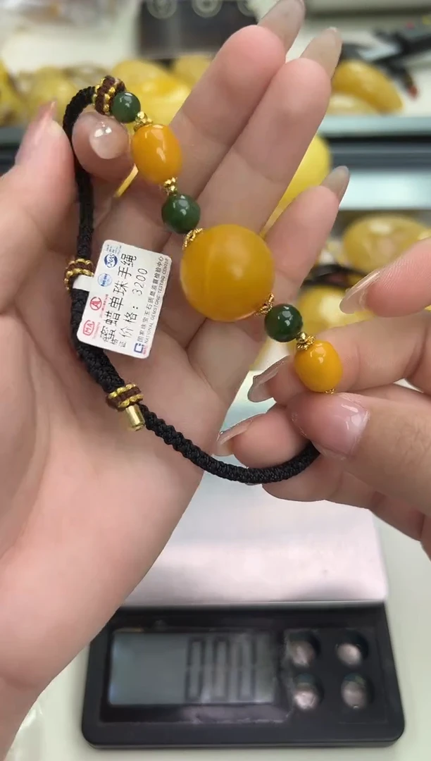 裸石琥珀未镶嵌琥珀蜜蜡吊坠