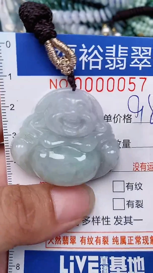 翡翠未镶嵌颈饰...0000057