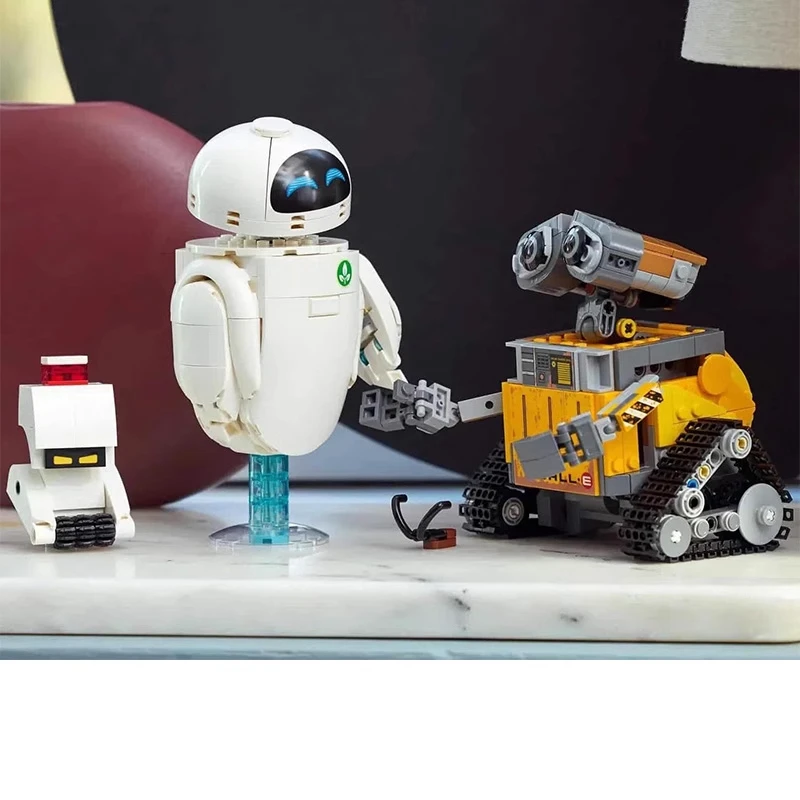 【压盒专卖】乐高迪士尼系列43279瓦力与伊娃机器人总动员拼搭积木