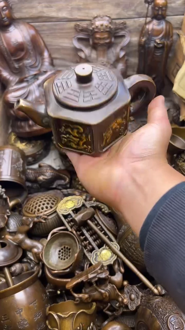 精美铜器，点击下单