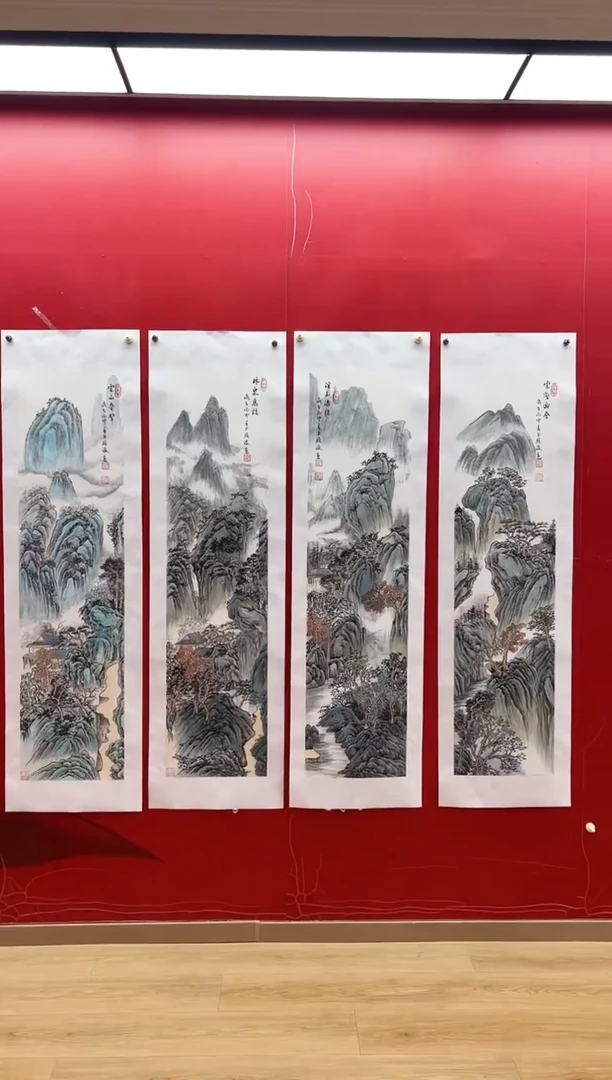 国画刘履瀛老师亲笔