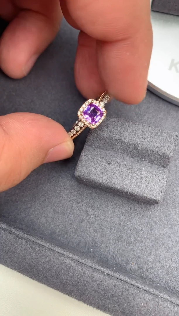 【闪购商品】红宝石吊坠(不含链)18K金镶嵌1ct红宝石