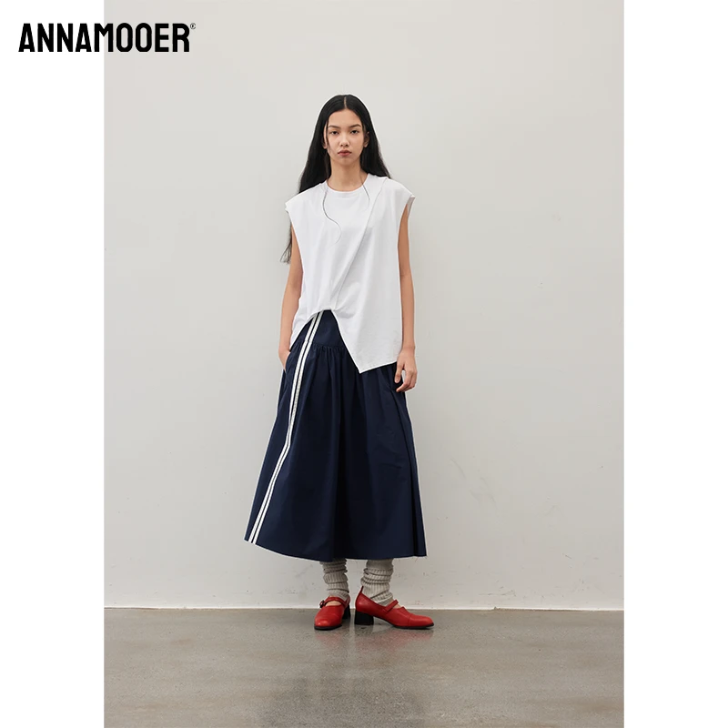 ANNAMOOER设计师品牌休闲款背心AM72B14