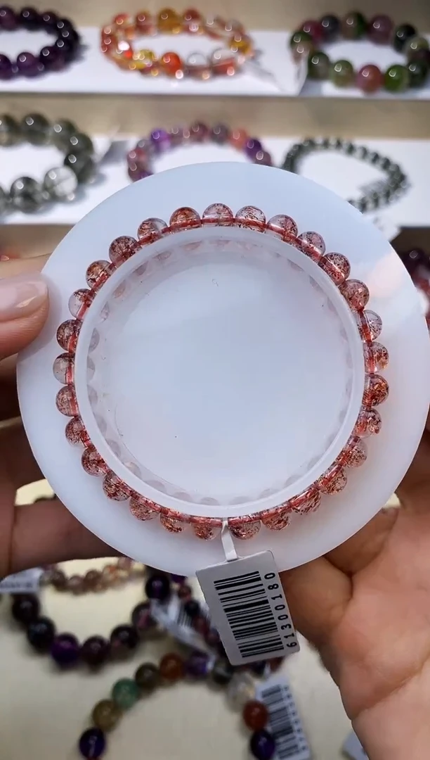 水晶手链未镶嵌芬达金草莓6m+