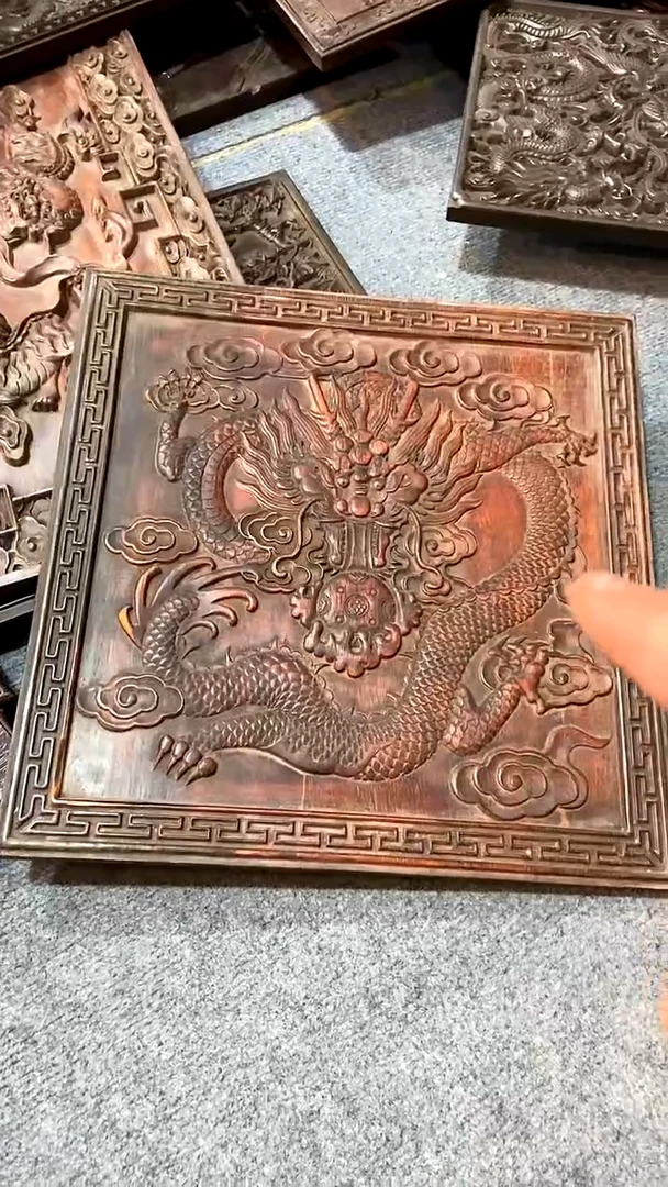 【闪购商品】木紫檀雕刻一物一拍以直播间为准