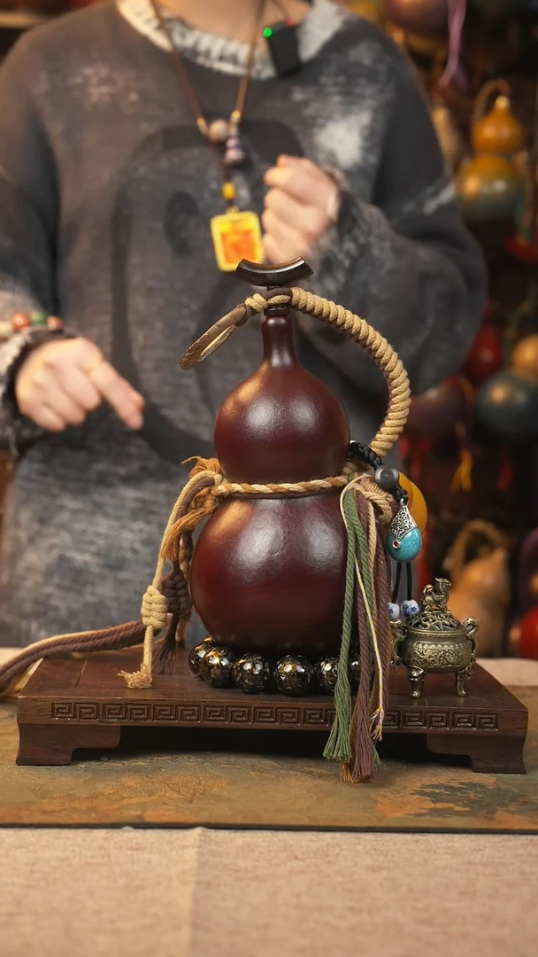 【闪购商品】268大漆葫芦一物一拍记葫堂出品