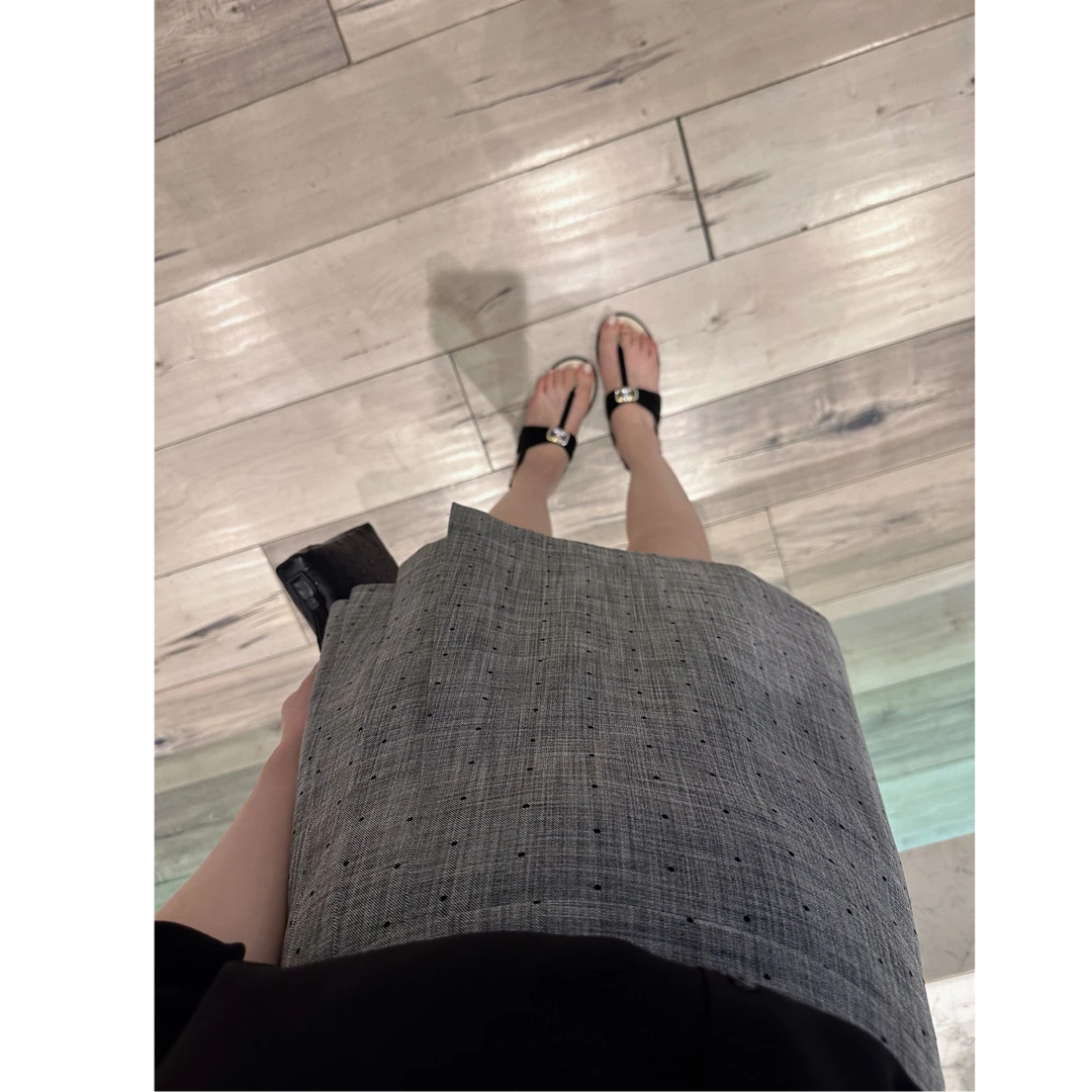 syna希娜 点纱 设计感小众点点半裙