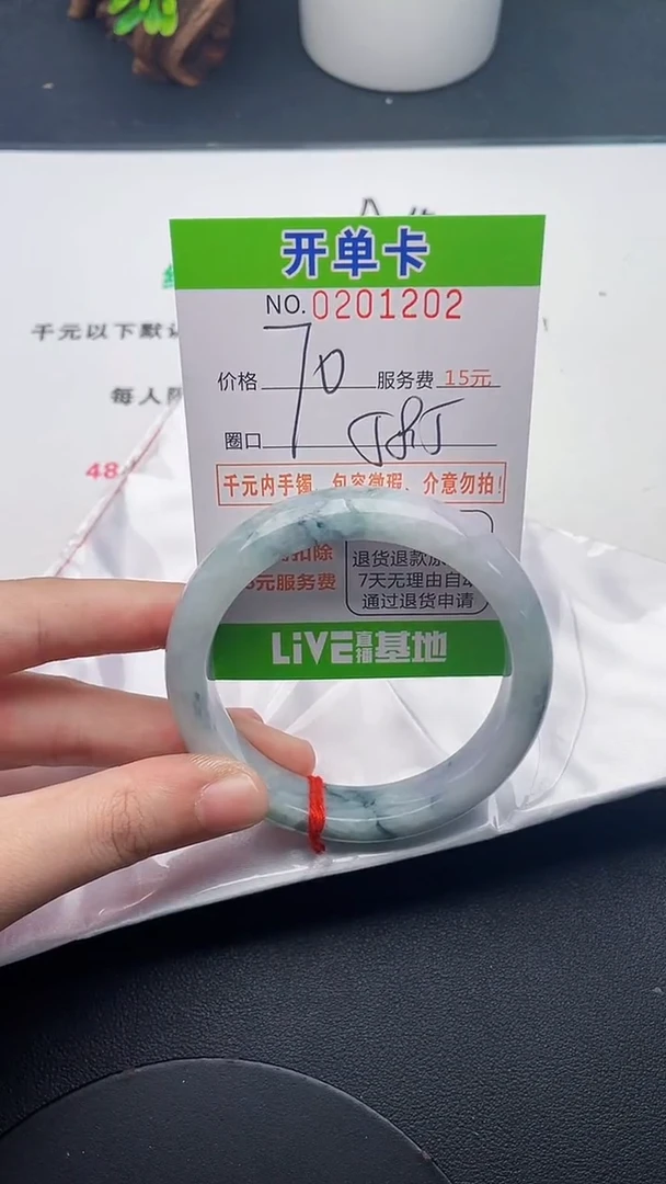 未镶嵌手镯翡翠02天然翡翠A货