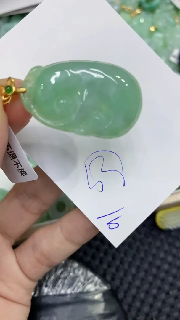 颈饰未镶嵌翡翠缅甸A货翡翠