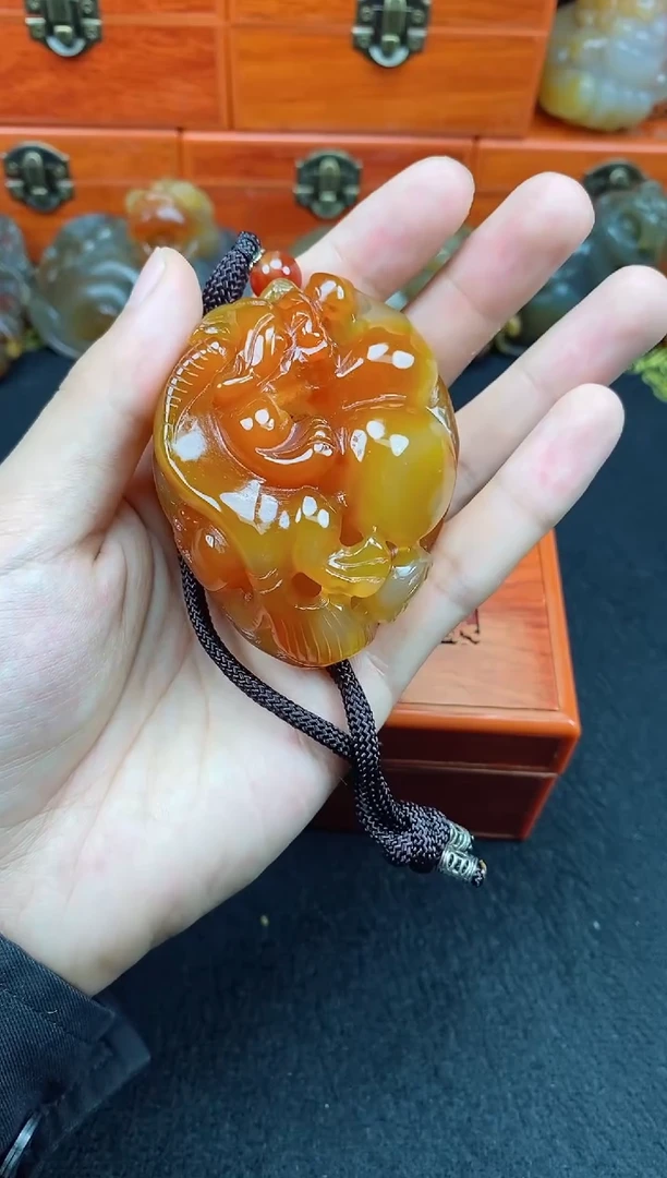 未镶嵌玛瑙/玉髓珠宝奇石阿*0