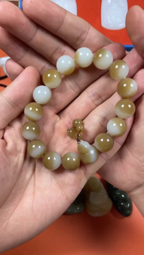 和田玉未镶嵌颈饰沙**风5