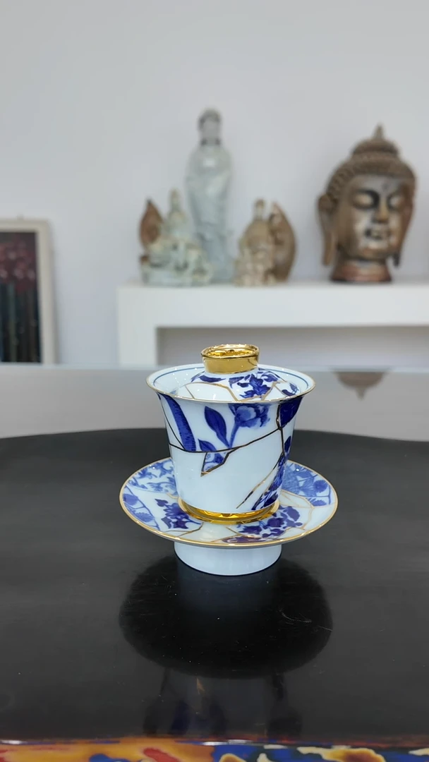 何赋森甄选——马蹄三才盖碗